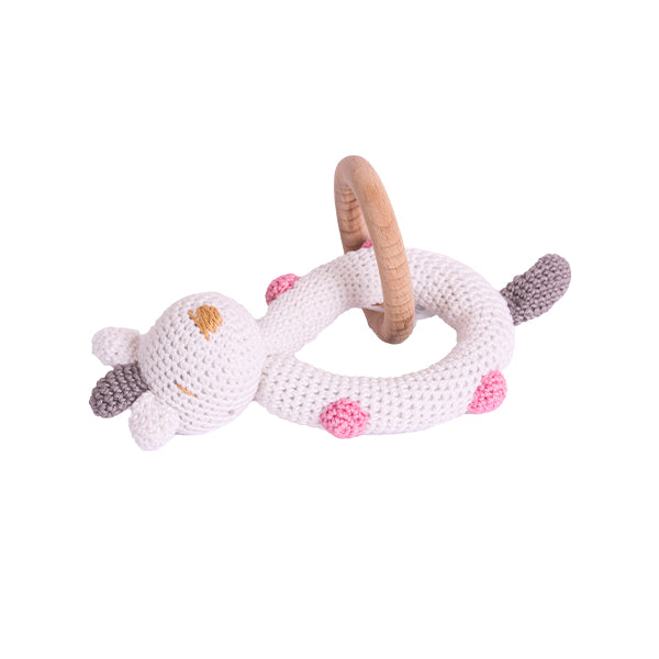 Baa Baa White Sheep Rattle